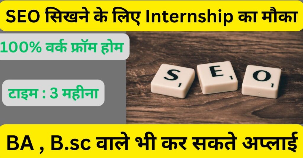 SEO Internship